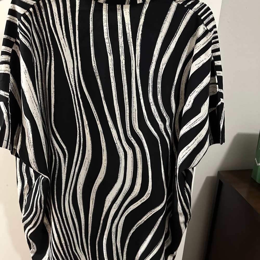 Beulah Monochrome Striped Dress - Picture 5 of 5